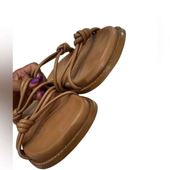 RAYE Milo Sandal in Dark Tan - Picture 8 of 10